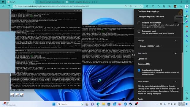 Use Stable Diffusion From Any Device, Anytime, Anywhere by remoting into your Beefy PC! смотреть онлайн