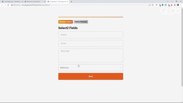 Select2 Fields - SuperGloo Forms Extensions+ - Tutorial смотреть онлайн