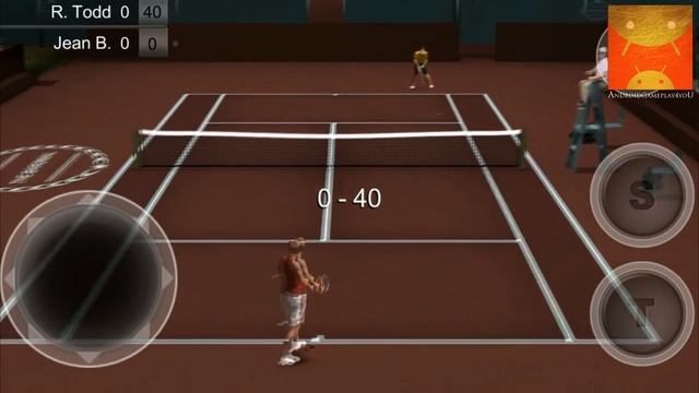 Cross Court Tennis 2 Android Game GamePlay (HD) [Game For Kids] смотреть онлайн
