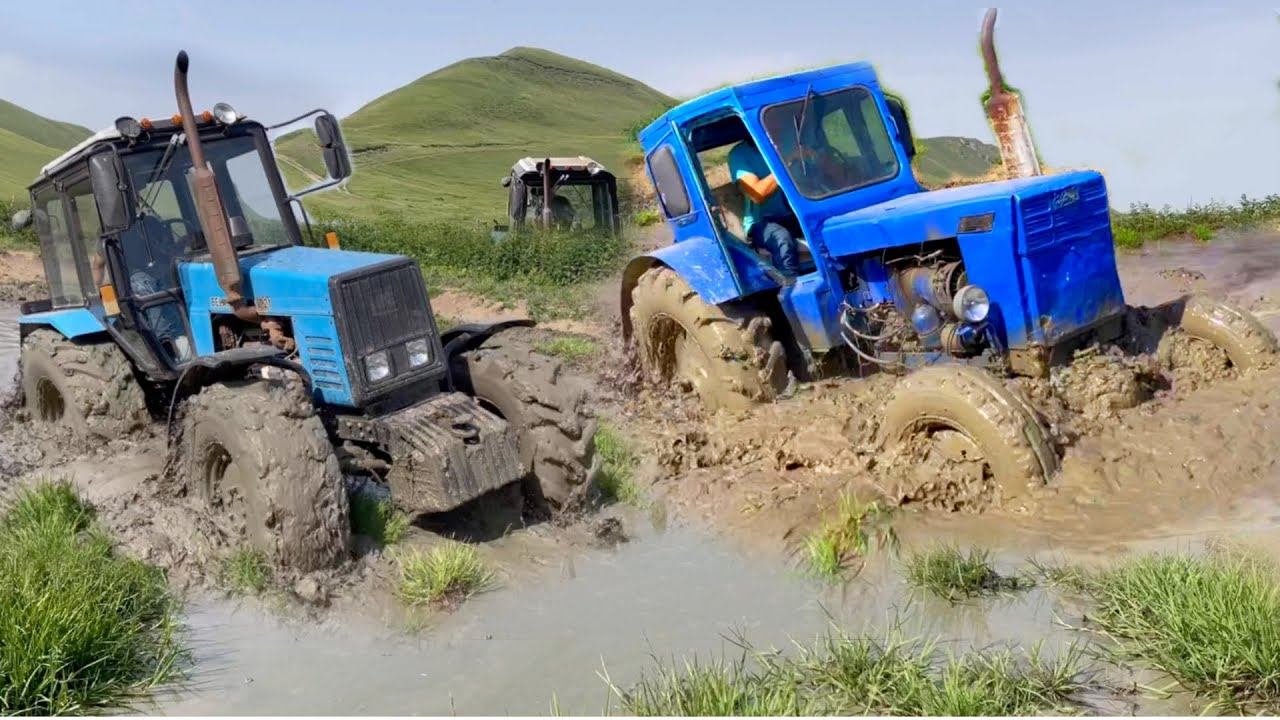 ОФФРОАД 2021 | Сравнение Тракторов | Трактор Беларус 1221 vs Трактор Т-40 мтз 82 смотреть онлайн