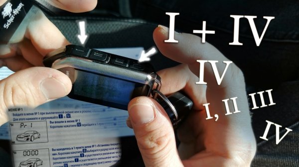 Шерхан сигнализация настройка времени брелок | SCHER-KHAN MOBICAR 1