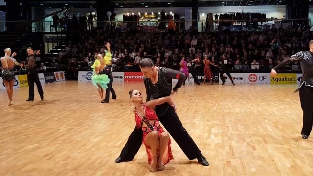 Andrey Gusev & Vera Bondareva, Finnish Open 2018, WDSF Grand Slam Latin, Rumba смотреть онлайн