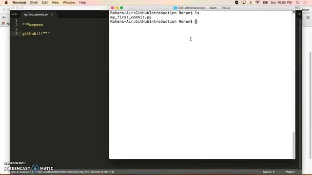 Gituhb Initializing a Repository and Pushing смотреть онлайн