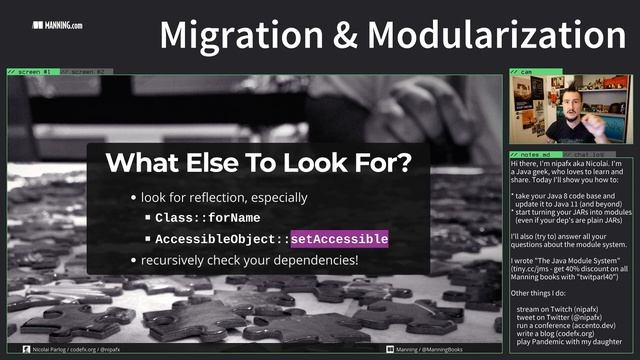Get to know the Java module system and learn how to migrate legacy code to Java 9, 10, 11 смотреть онлайн