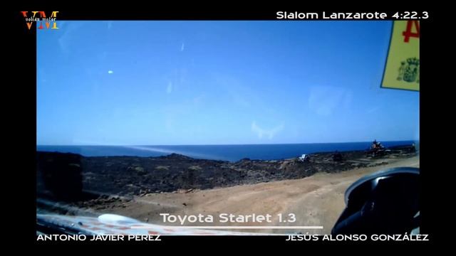 On Board Toyota Starlet 1.3 Javier Pérez - Suso Alonso смотреть онлайн