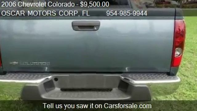 2006 Chevrolet Colorado LT 4dr Extended Cab SB for sale in W смотреть онлайн