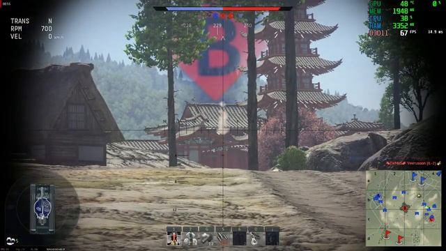 War Thunder Ryzen 3 2200G Vega 8 (720P) смотреть онлайн