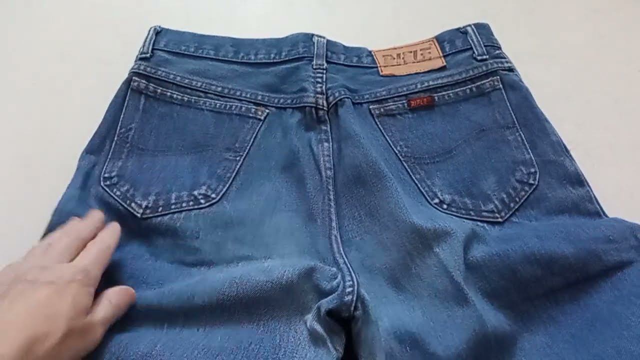 Сравнение джинсов Rifle начала 80-х и 90-х. смотреть онлайн