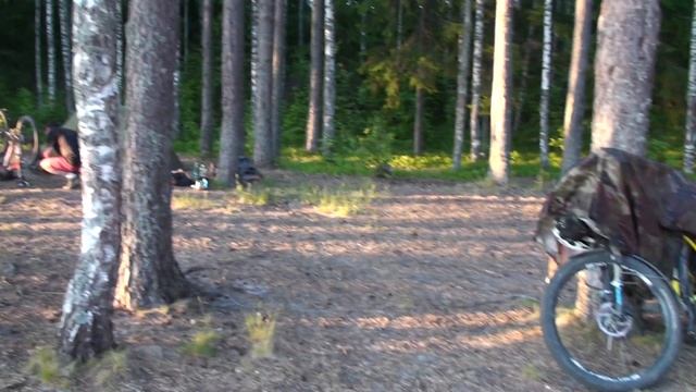 Место ночёвки на озере Ламское. смотреть онлайн