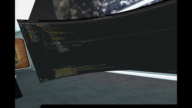 Writing React with VSCode in VR(Oculus Quest 2) using the Immersed app смотреть онлайн