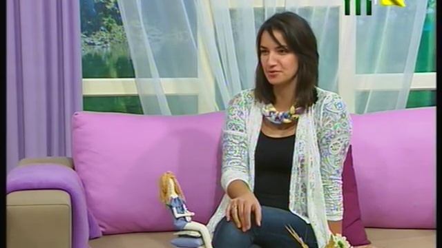 Текстильні інтер`єрні ляльки від Вікторії Мещерякової у студії "Ранок на Тисі" (22.11.16) смотреть онлайн