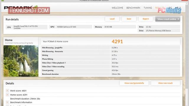 HP Envy 700 - Hasil Benchmark PCMark 8 смотреть онлайн