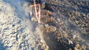 Трехкорпусный плуг для минитрактора амжк-8.  Расход топлива за выходные.