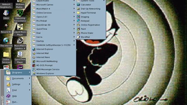 Windows 95 Plus on VirtualBox 4.3.40 смотреть онлайн