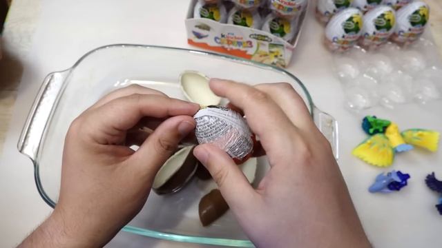 Купил целую коробку Киндер Сюрприз Natoons смотреть онлайн