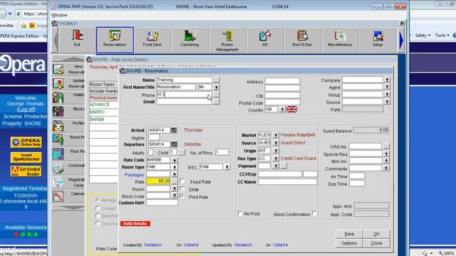 Creating a Reservation смотреть онлайн