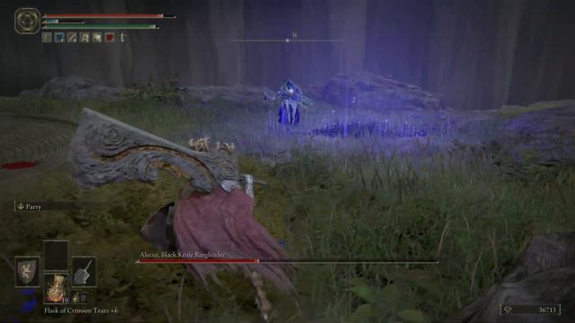 ELDEN RING Alecto Black Knife Ringleader using Ruins Greatsword смотреть онлайн