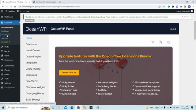 How to Install Oceanwp Theme in WordPress | OceanWp Elementor | WordPress Tutorial By Leena Jain смотреть онлайн