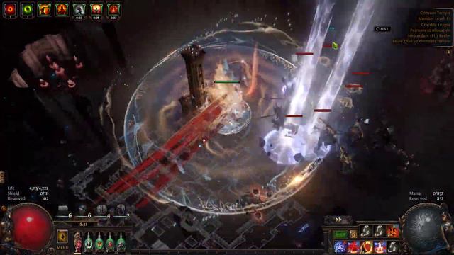 Path of Exile 3.21 Explode RF Elementalist MAP SHOWCASE смотреть онлайн