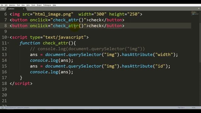 Javascript Tutorial in Hindi - 39 Javascript Function setAttribute ,getAttribute , removeAttribute. смотреть онлайн