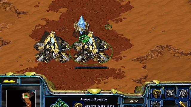 StarCraft Brood War PC - Быстрый раш с двух бараков PVZ