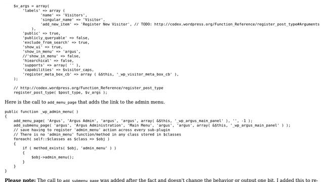 Wordpress: Ordering Submenu Pages in WP 3.1 смотреть онлайн