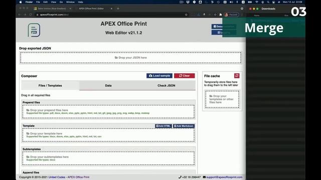 4 steps to use APEX Office Print (AOP) смотреть онлайн