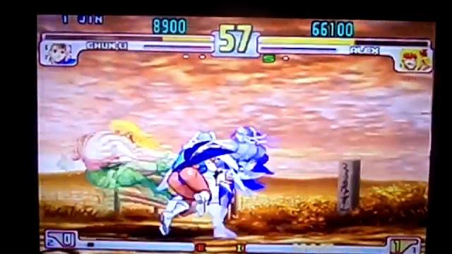 Street Fighter 3 3rd Strike(Dreamcast)-Chun Li vs Alex смотреть онлайн