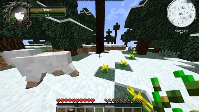 Игра minecraft 1.6.2 с модами 1 серия смотреть онлайн