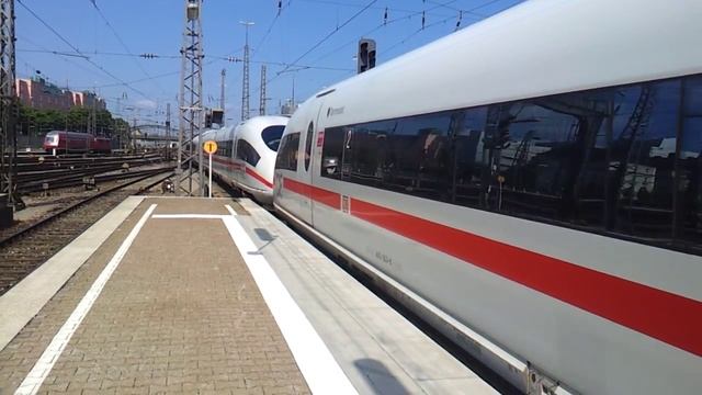 ICE 511 (Köln-Stuttgart-München) Ankunft In München Hbf