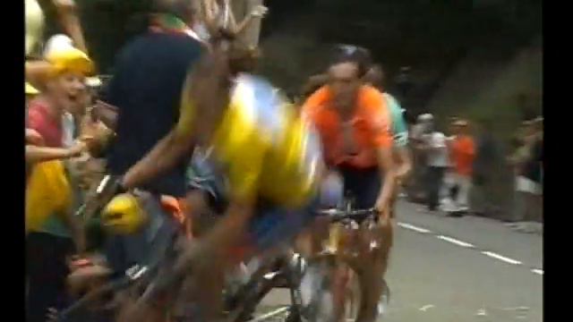 Tour de France-Lance Armstrong's Crash & Recovery смотреть онлайн