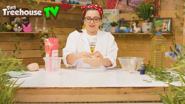 How To Make Your Own Play Doh - DIY Modelling Dough - Easy Recipe - Tiny Treehouse TV