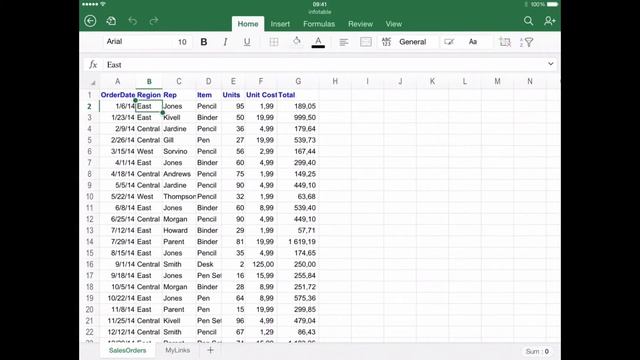 Excel for iPad overview смотреть онлайн