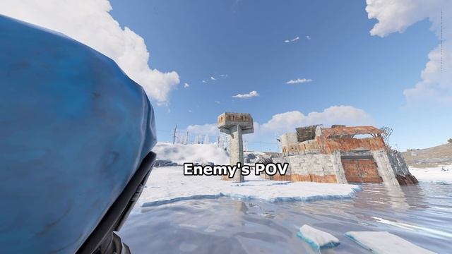 NEW Meta Shooting Floor Peekdowns (& Cheapest Flanktower) - RUST Base Design смотреть онлайн