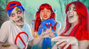 МОИ РОДИТЕЛИ FNF ЗОМБИ! ХАГГИ ВАГГИ против Зомби в реальной жизни!