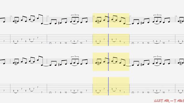 Megadeth Tabs - Tornado Of Souls смотреть онлайн