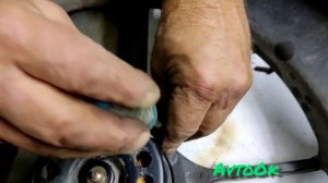 Замена моторчика вентилятора системы охлаждения двигателя на Шевроле Авео (96536666)