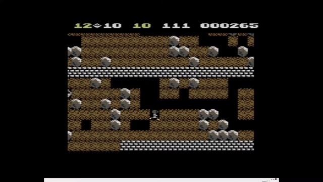 Boulder Dash - 1984 - C64 смотреть онлайн