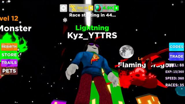 ПРОБИЛ ГРУЗОВИК! БЕГАЮ СО СКОРОСТЬЮ ЗВУКА - СИМУЛЯТОР СКОРОСТИ в Роблокс ( Roblox ) смотреть онлайн