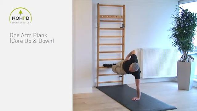 Шведская стенка NOHrD: Развитие боковых мышц брюшного пресса 01 смотреть онлайн