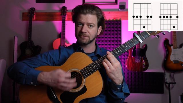 Pink Moon by Nick Drake - Guitar Lesson смотреть онлайн