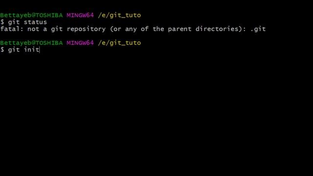 Git init and git status commands باللغة العربية смотреть онлайн