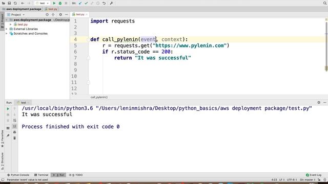 AWS Lambda Deployment Package in Python смотреть онлайн