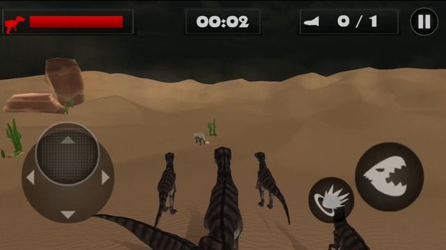 The Best Dino Games - Hungry Raptor Desert Dinosaur Hunt Android #12 смотреть онлайн