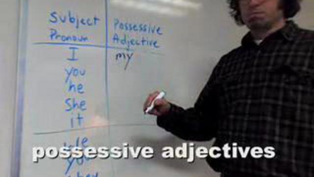 8.2. Possessive Adjectives in English смотреть онлайн