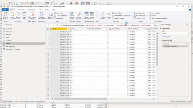 Financial Year To Date Calculations In Power BI - Time Comparison Calculations смотреть онлайн