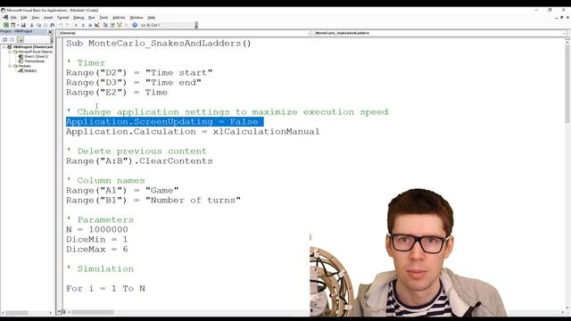Monte Carlo simulation explained - Simulating Snakes and Ladders boardgame смотреть онлайн