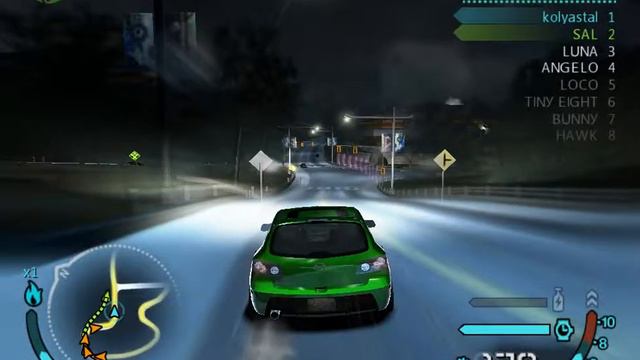 NFS Carbon №1 первый босс!!!