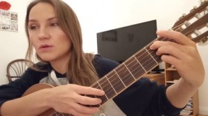 Родина/ Как играть на гитаре перебором 8, боем