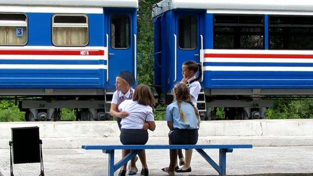 Последний рейс года. Свободненская детская железная дорога. смотреть онлайн